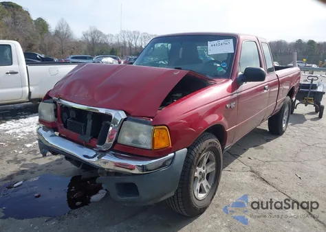 2004 Ford Ranger Xlt из США, поврежденный, VIN 1FTZR15E54PA28963